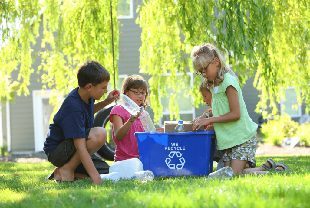 school recycling program