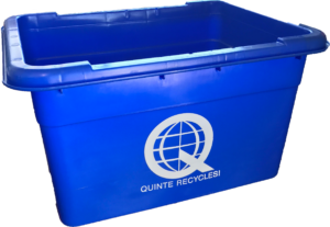 Standard Size Blue Box, Aluminum, aluminum can, aluminum foil, ammunition, battery, recycling, Belleville, Bloomfield, blue box, blue box program, bullets, coffee, featured, Frankford, hunting, litter, Madoc, Marmora, municipal, Ontario, Picton, pie plate, Prince Edward County, Quinte, Quinte Waste Solutions, Quinte West, Rawdon, recycle, recycling, reduce, repair, repair café, repurposing, Rossmore, scavenging, sorting, Stirling, taxes, Trenton, Tweed, Tyendinaga, video, waste diversion, waste reduction week, wellington, youtube, facebook, Instagram, twitter, linkedin, black plastic, backyard composting, reuse, refuse